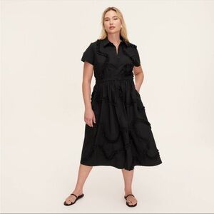 NWT Kate Spade x Target Black Shirt Dress